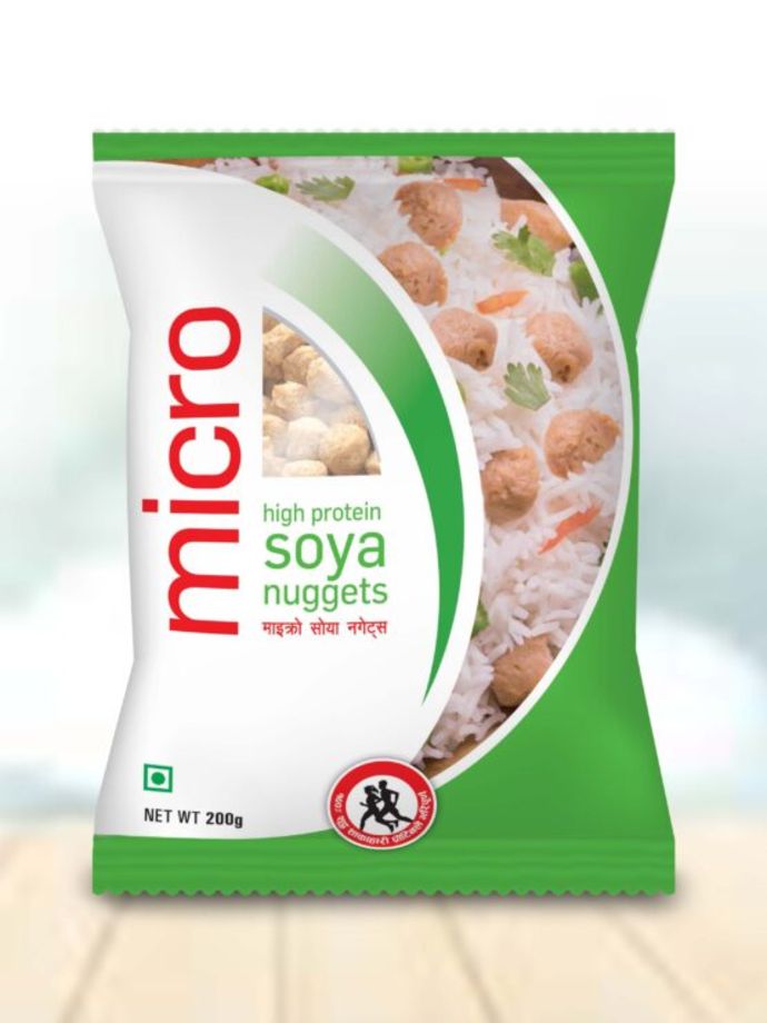 Micro soya nuggets